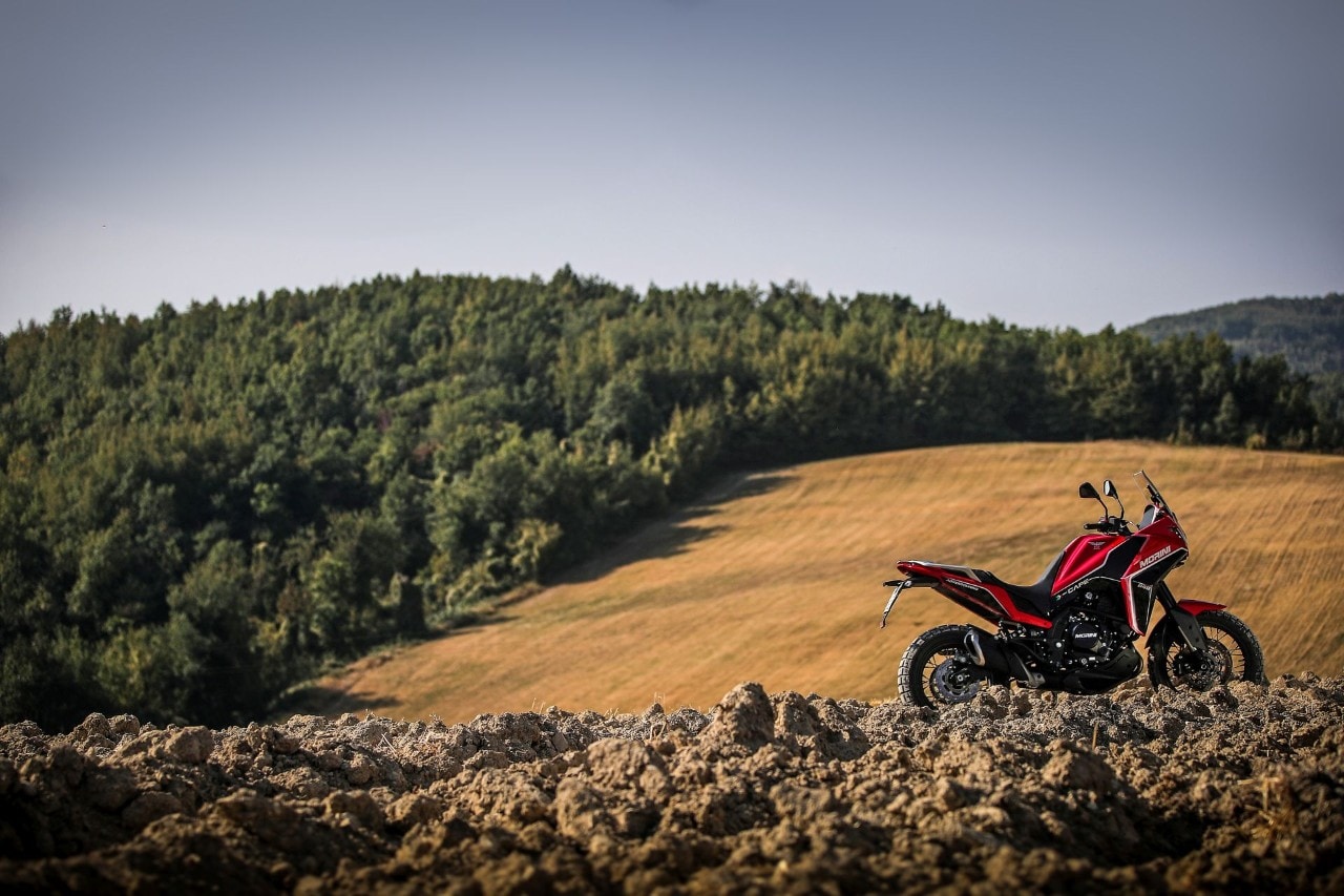 Moto Morini X-Cape: punto di FUGA